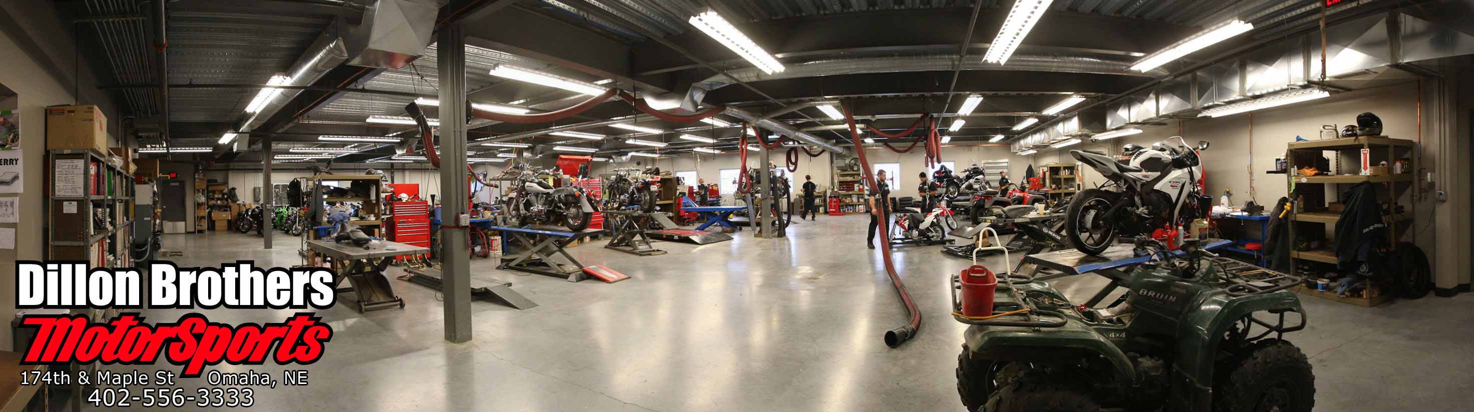 Showroom in Dillon Brothers MotorSports